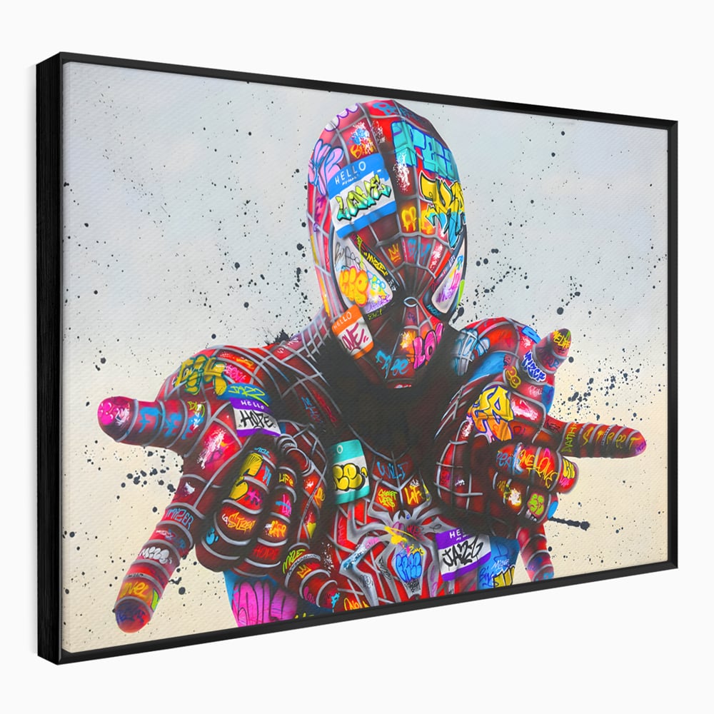 Tablou Canvas Premium, LuxCanva® B1074, The Amazing Spider-Man, Decorativ, Camera Copil, Personaj, Supererou, Marvel, Culori Vibrante