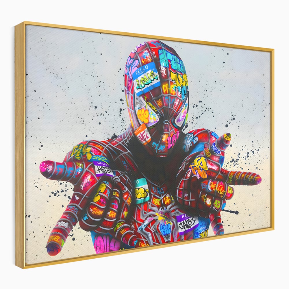 Tablou Canvas Premium, LuxCanva® B1074, The Amazing Spider-Man, Decorativ, Camera Copil, Personaj, Supererou, Marvel, Culori Vibrante