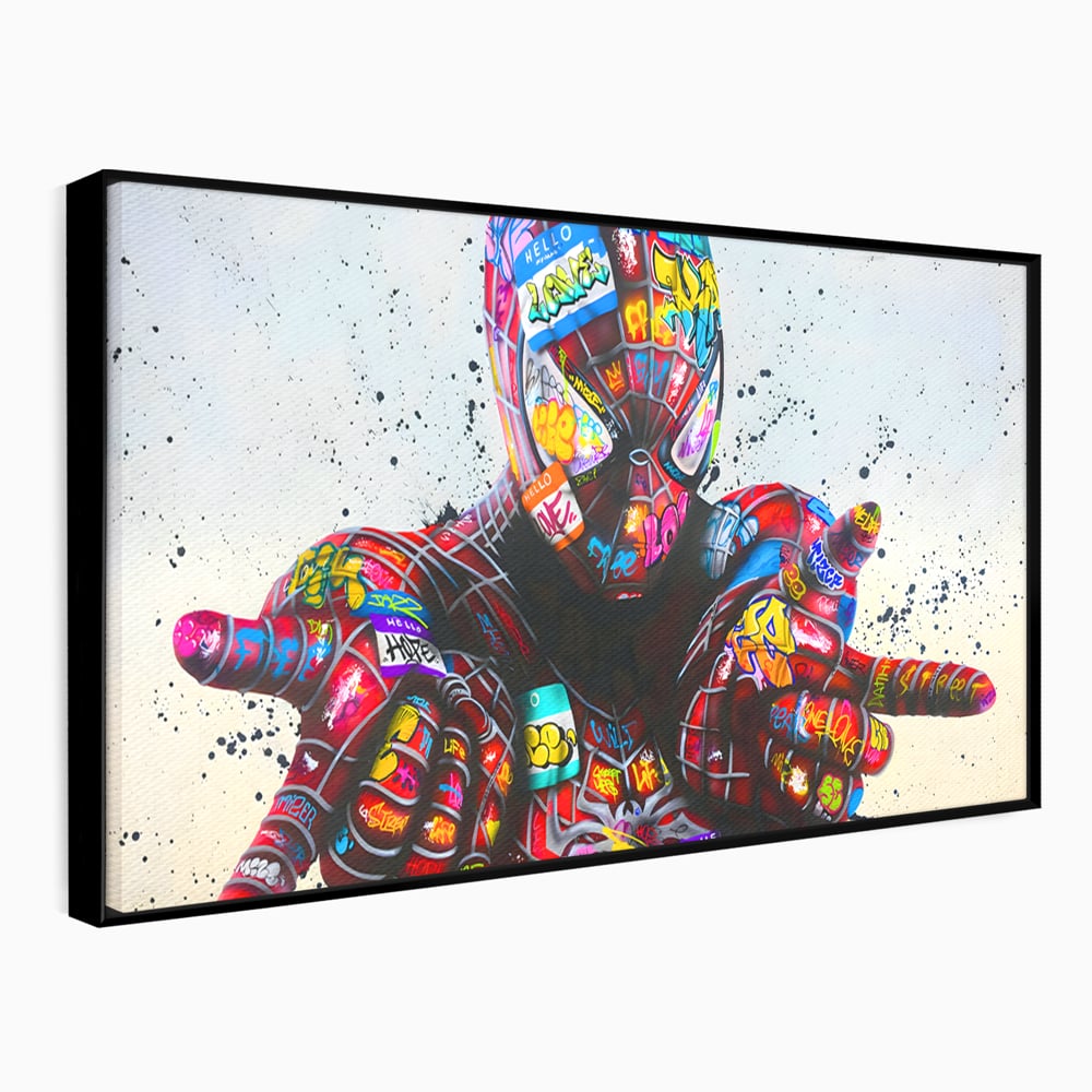Tablou Canvas Premium, LuxCanva® B1074, The Amazing Spider-Man, Decorativ, Camera Copil, Personaj, Supererou, Marvel, Culori Vibrante
