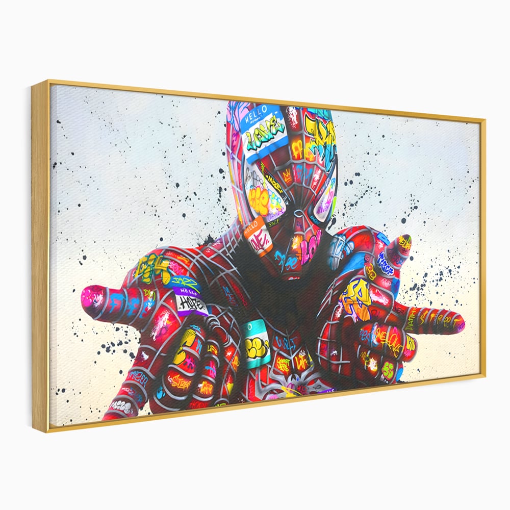 Tablou Canvas Premium, LuxCanva® B1074, The Amazing Spider-Man, Decorativ, Camera Copil, Personaj, Supererou, Marvel, Culori Vibrante