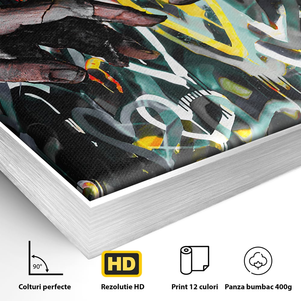 Leinwand Wandkunst Leinwand Wandkunst Premium LuxCanva® B1075, Lovers Hands , Dekorativ, Wohnen, Liebe, Hände, Liebe, Schlafzimmer, Paar, Lebendige Farben
