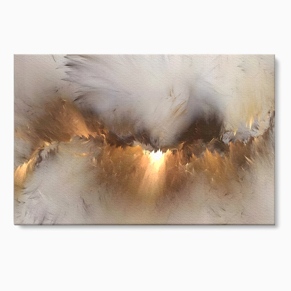 Tablou Canvas Premium LuxCanva® B1082, Divina Lumina ,  Living, Abstract, Rasarit, Dormitor, Lumina, Liniste, Pace, Culori Vibrante