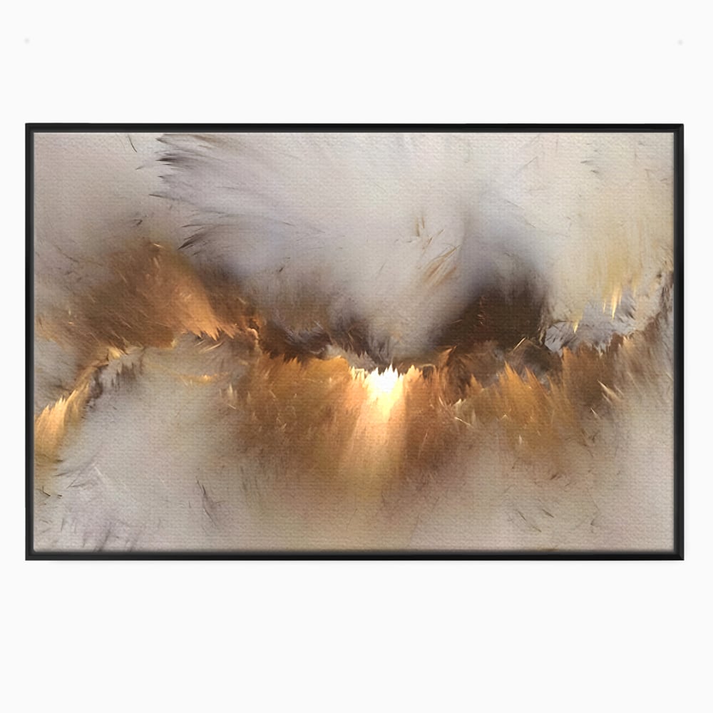 Tablou Canvas Premium LuxCanva® B1082, Divina Lumina ,  Living, Abstract, Rasarit, Dormitor, Lumina, Liniste, Pace, Culori Vibrante