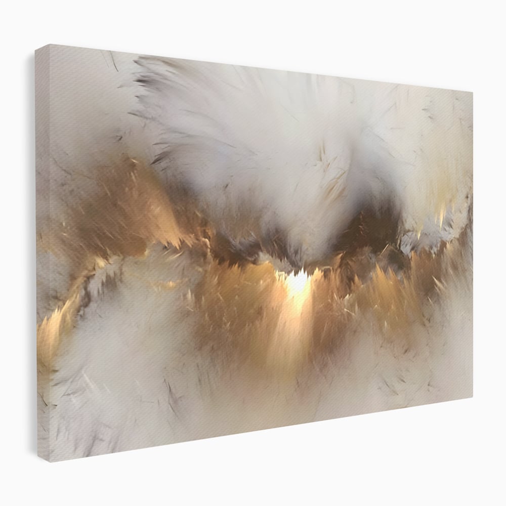 Tablou Canvas Premium LuxCanva® B1082, Divina Lumina ,  Living, Abstract, Rasarit, Dormitor, Lumina, Liniste, Pace, Culori Vibrante