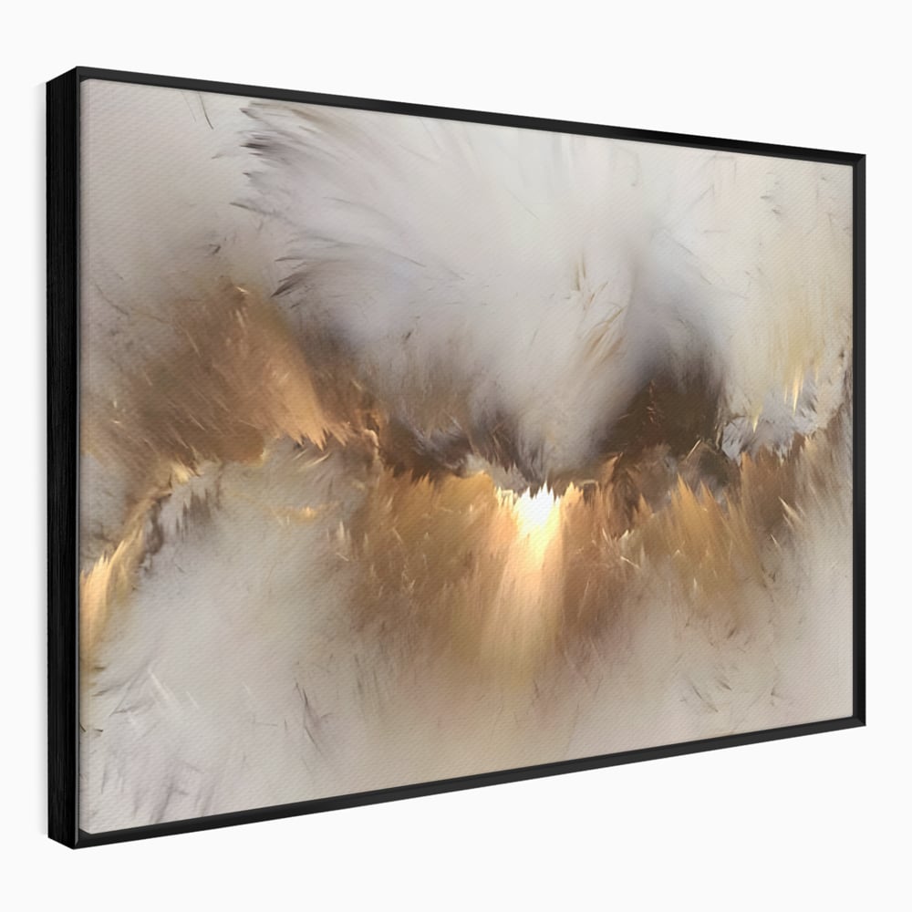 Tablou Canvas Premium LuxCanva® B1082, Divina Lumina ,  Living, Abstract, Rasarit, Dormitor, Lumina, Liniste, Pace, Culori Vibrante