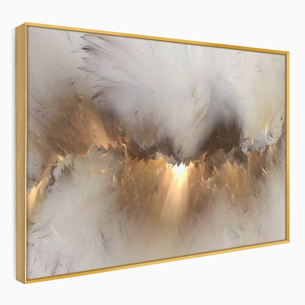 Tablou Canvas Premium LuxCanva® B1082, Divina Lumina ,  Living, Abstract, Rasarit, Dormitor, Lumina, Liniste, Pace, Culori Vibrante