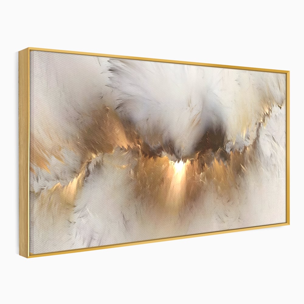 Tablou Canvas Premium LuxCanva® B1082, Divina Lumina ,  Living, Abstract, Rasarit, Dormitor, Lumina, Liniste, Pace, Culori Vibrante