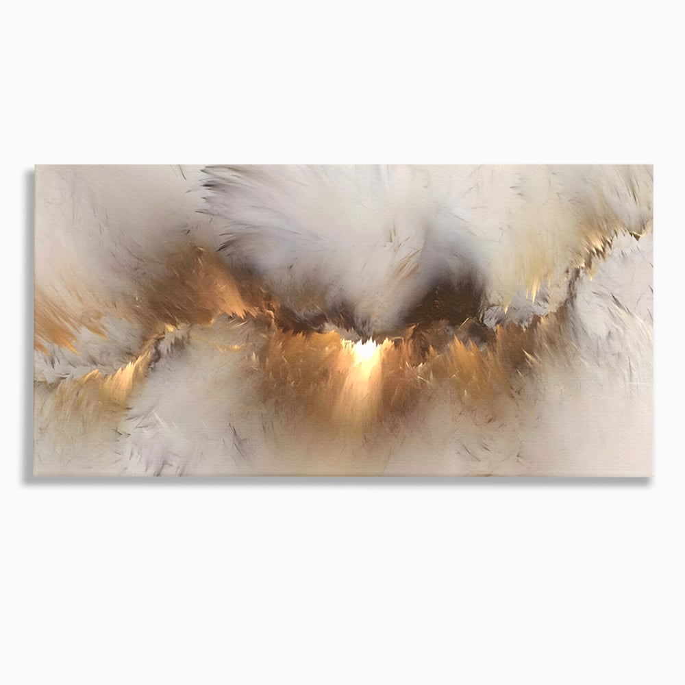 Tablou Canvas Premium LuxCanva® B1082, Divina Lumina ,  Living, Abstract, Rasarit, Dormitor, Lumina, Liniste, Pace, Culori Vibrante