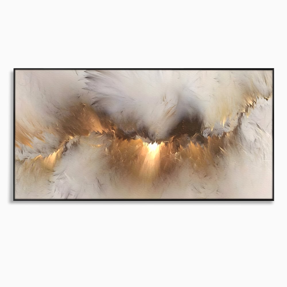 Tablou Canvas Premium LuxCanva® B1082, Divina Lumina ,  Living, Abstract, Rasarit, Dormitor, Lumina, Liniste, Pace, Culori Vibrante