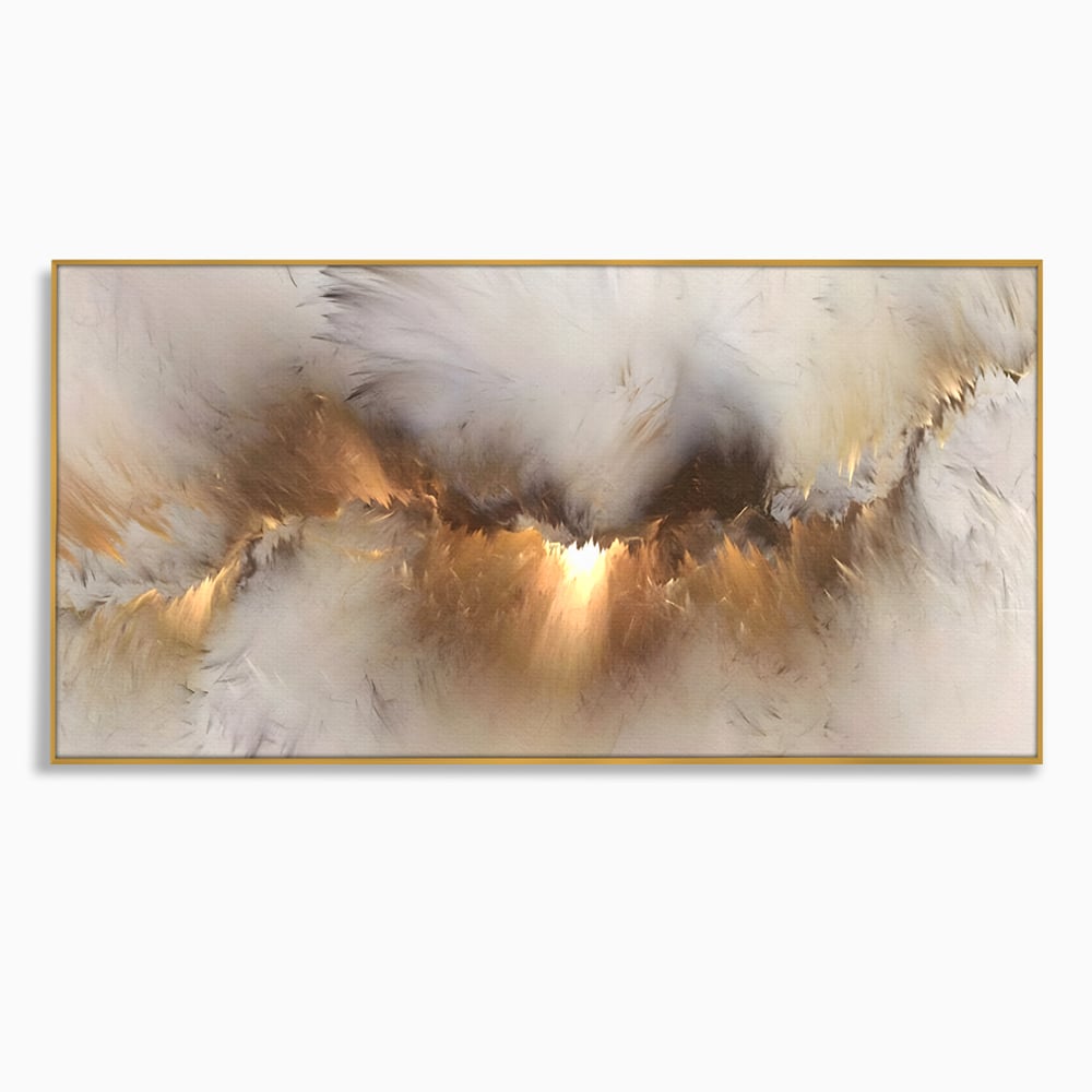 Tablou Canvas Premium LuxCanva® B1082, Divina Lumina ,  Living, Abstract, Rasarit, Dormitor, Lumina, Liniste, Pace, Culori Vibrante
