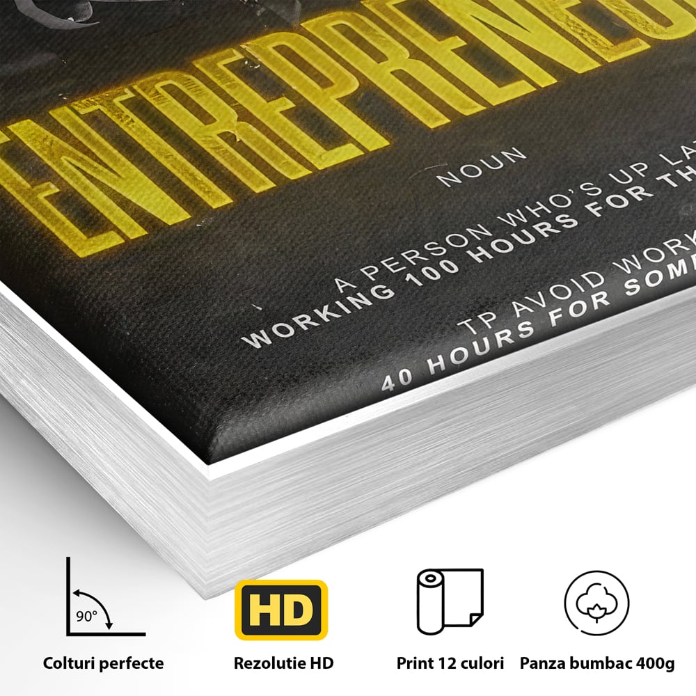 Leinwandbilder Premium LuxCanva® B1086, Der Unternehmer , Büro, Geschäft, Geschäftsmann, Büro, Geschäft, Arbeit, Arbeit, Arbeitgeber, Dekor, Unternehmer, farbig