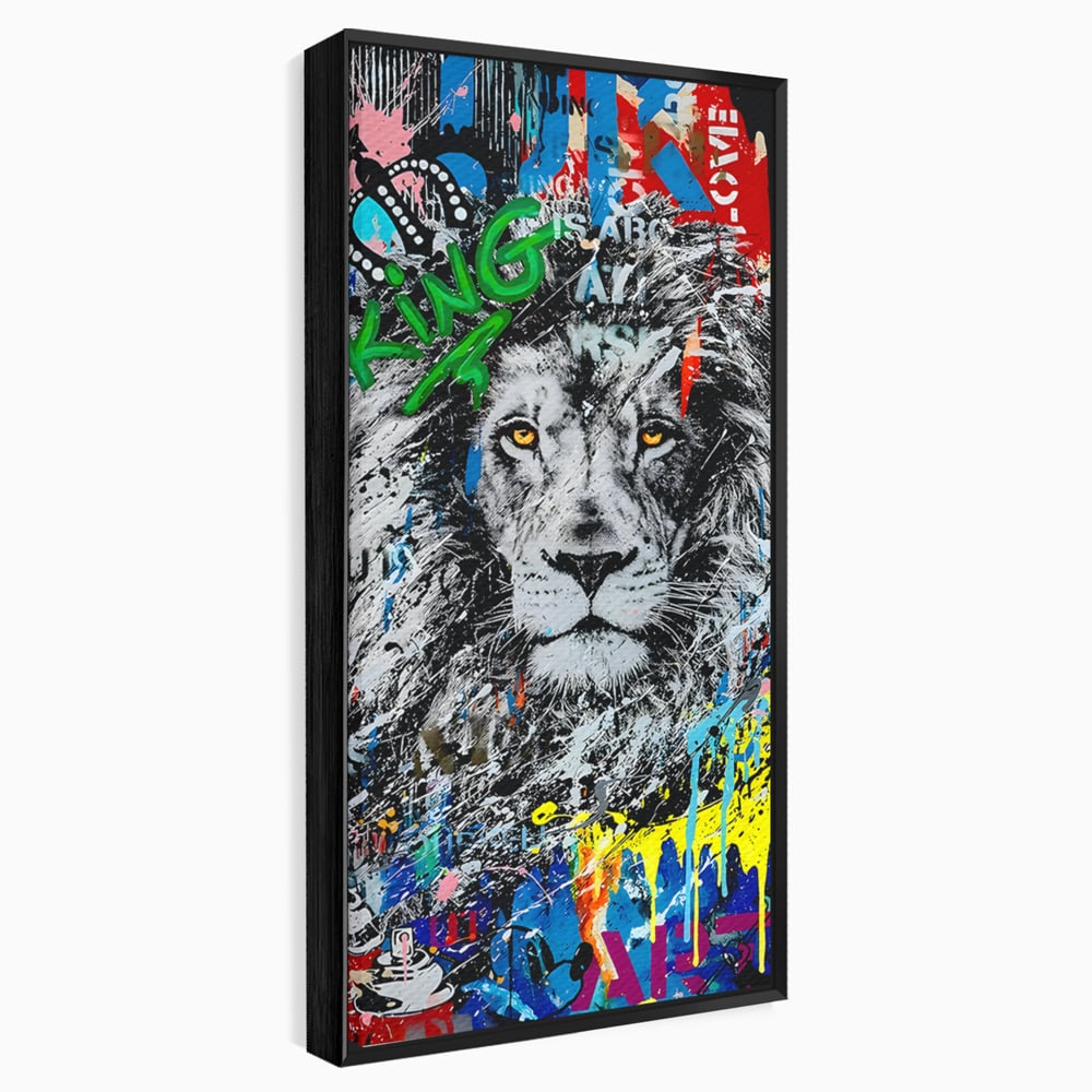 Tablou Canvas Premium LuxCanva® B1093, Leul de la Hollywood , Living, Vedere, Cinema, Colorat, King, Dormitor, Audrey Hepburn, Celebritati, Culori Vibrante