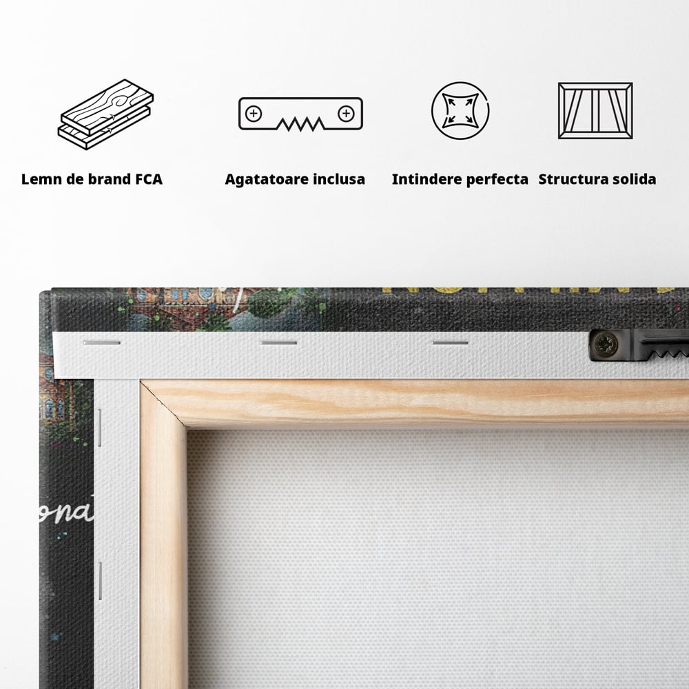 Leinwand Leinwandbilder Premium LuxCanva® B1100, Millionaire Life , Büro, Wohnen, Leben, Reichtum, Dollars, Rolex, Millionär, Luxusauto, Rot, Lebendige Farben