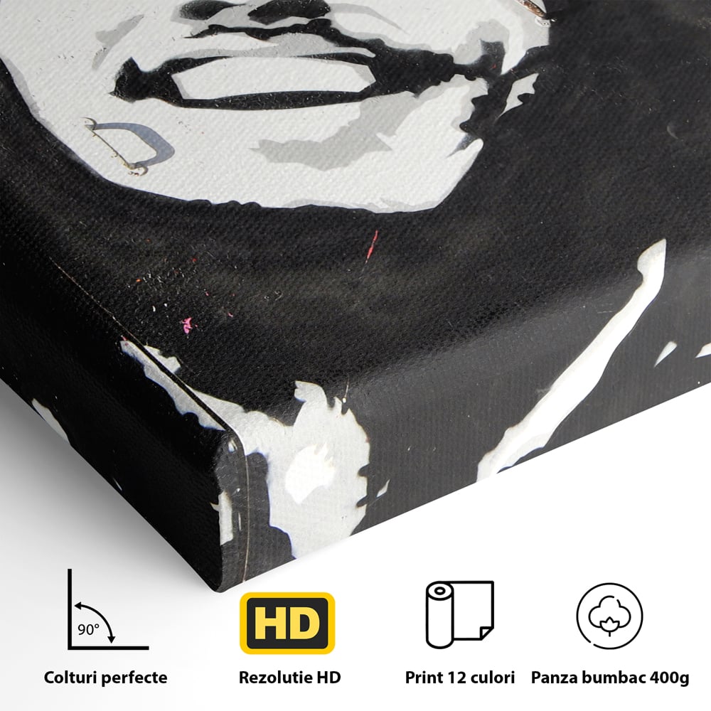 Tablou Canvas Premium LuxCanva® B1116, The Great Bob Marley , Muzician, Jamaica, Dormitor, Reggae, Living, Culori Vibrante