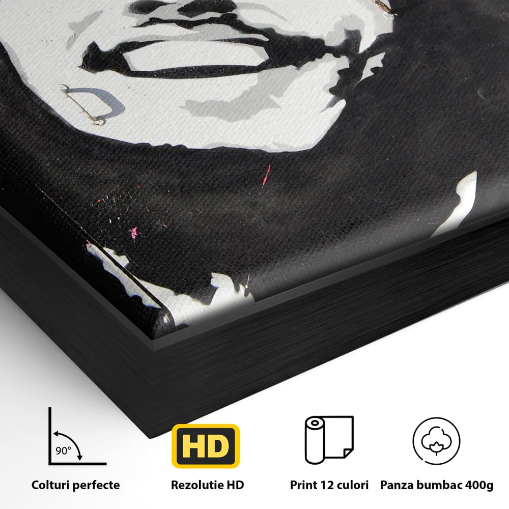 Tablou Canvas Premium LuxCanva® B1116, The Great Bob Marley , Muzician, Jamaica, Dormitor, Reggae, Living, Culori Vibrante