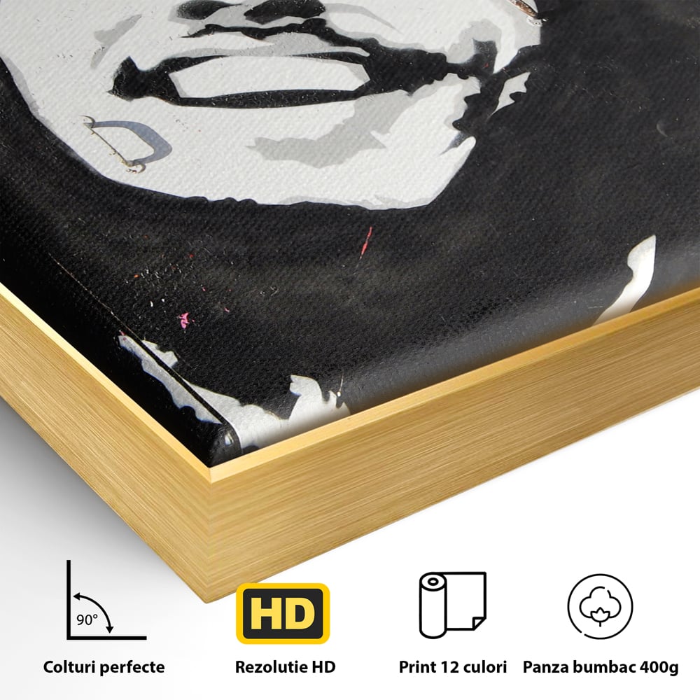 Tablou Canvas Premium LuxCanva® B1116, The Great Bob Marley , Muzician, Jamaica, Dormitor, Reggae, Living, Culori Vibrante