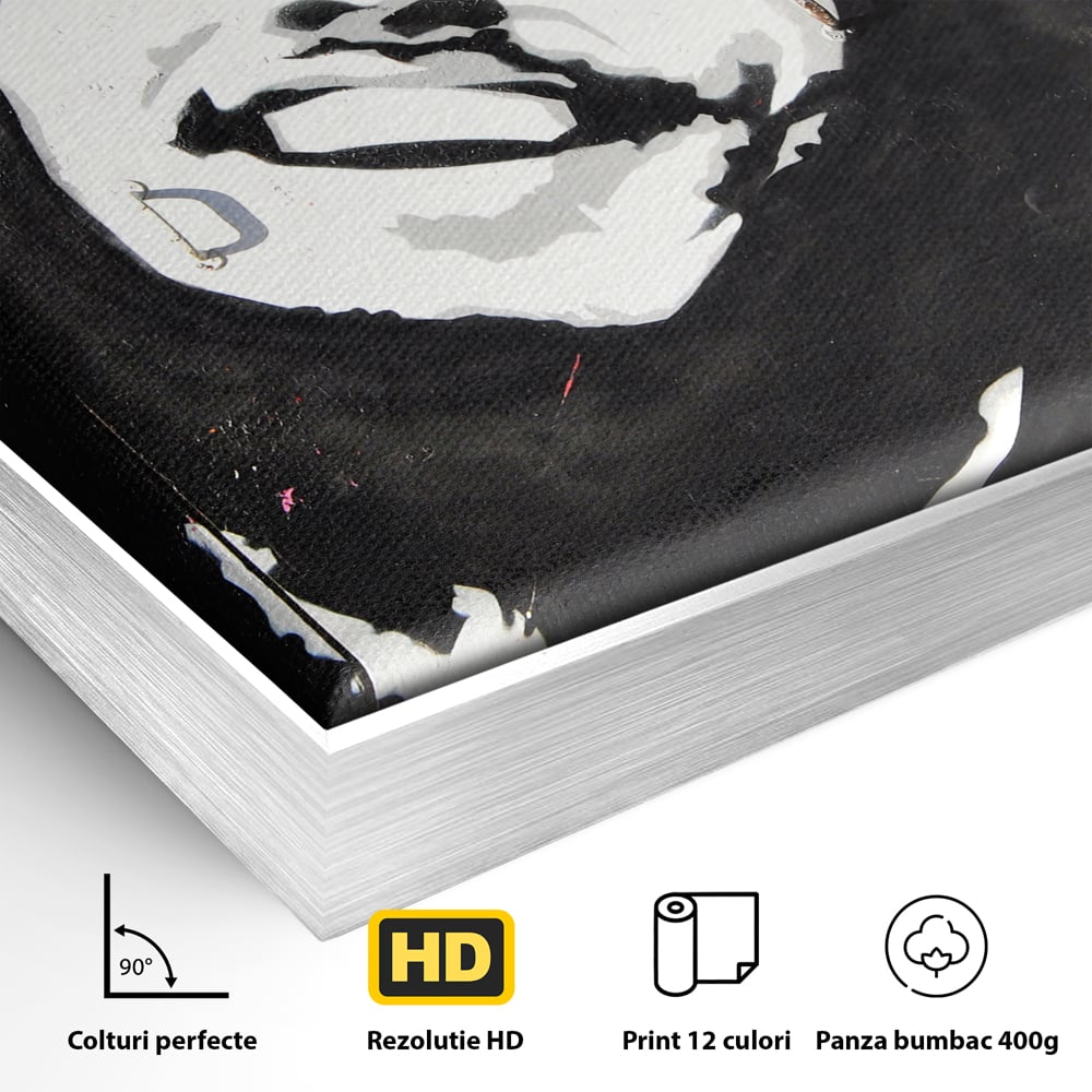 Tablou Canvas Premium LuxCanva® B1116, The Great Bob Marley , Muzician, Jamaica, Dormitor, Reggae, Living, Culori Vibrante