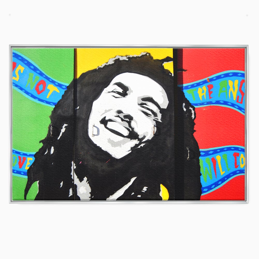 Tablou Canvas Premium LuxCanva® B1116, The Great Bob Marley , Muzician, Jamaica, Dormitor, Reggae, Living, Culori Vibrante