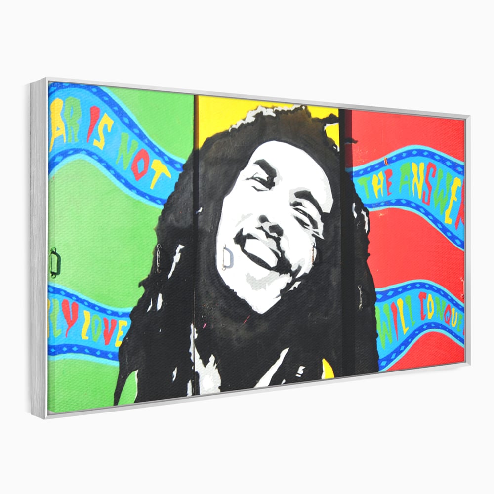 Tablou Canvas Premium LuxCanva® B1116, The Great Bob Marley , Muzician, Jamaica, Dormitor, Reggae, Living, Culori Vibrante