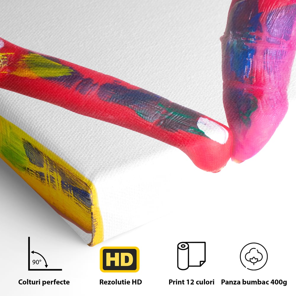 Leinwandbilder Leinwandbilder Premium LuxCanva® B1117, Loving Hands , Lebendig, Herz, Hände, Liebe, Geliebte, Gefühle, Lebendige Farben