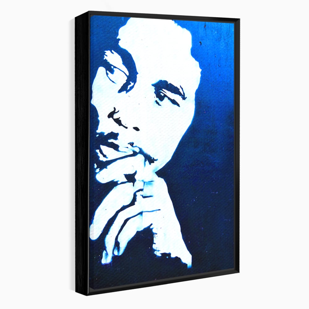 Leinwandbilder Premium LuxCanva® B1122, Bob Marley , Farben, Wohnen, Wohnzimmer, Cantaret, Jamaika, Schlafzimmer, Portrait, Reggae, farbenfroh