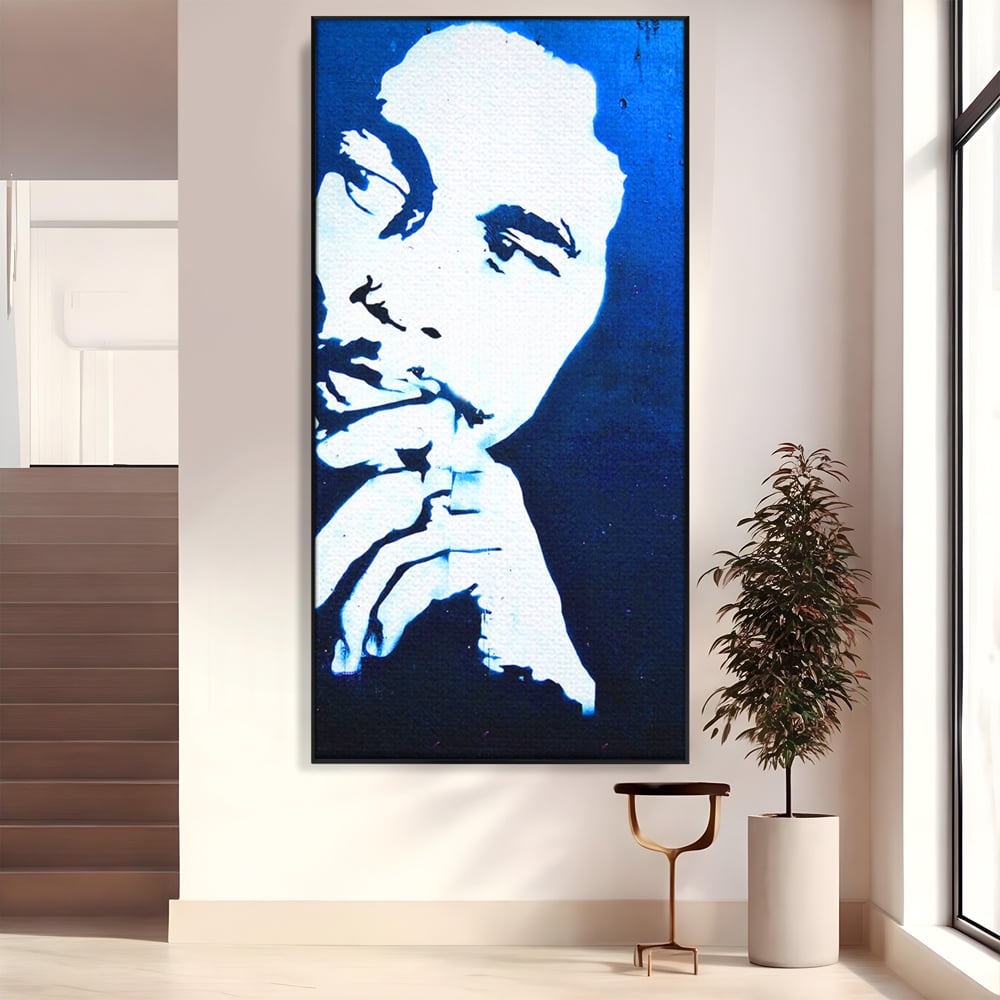 Leinwandbilder Premium LuxCanva® B1122, Bob Marley , Farben, Wohnen, Wohnzimmer, Cantaret, Jamaika, Schlafzimmer, Portrait, Reggae, farbenfroh
