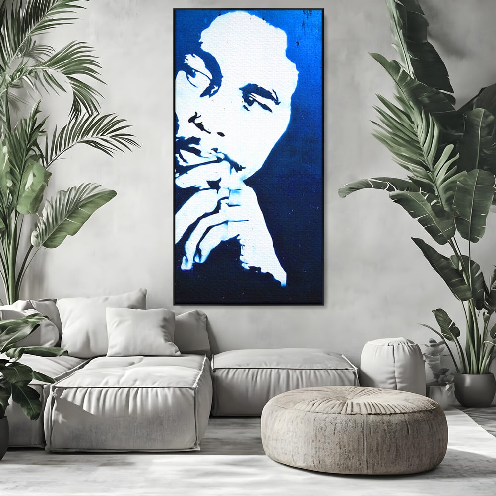 Leinwandbilder Premium LuxCanva® B1122, Bob Marley , Farben, Wohnen, Wohnzimmer, Cantaret, Jamaika, Schlafzimmer, Portrait, Reggae, farbenfroh