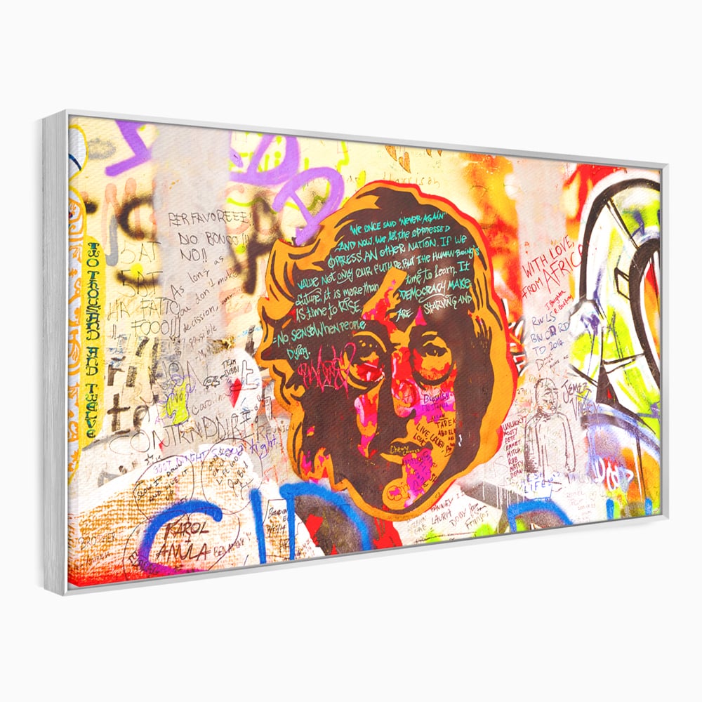 Tablou Canvas Premium LuxCanva® B1124, The Amazing John Lennon , Culori, Living, Muzician, Idol, Formatie, The Beatles, Activist, Marea Britanie, Artist, Culori Vibrante