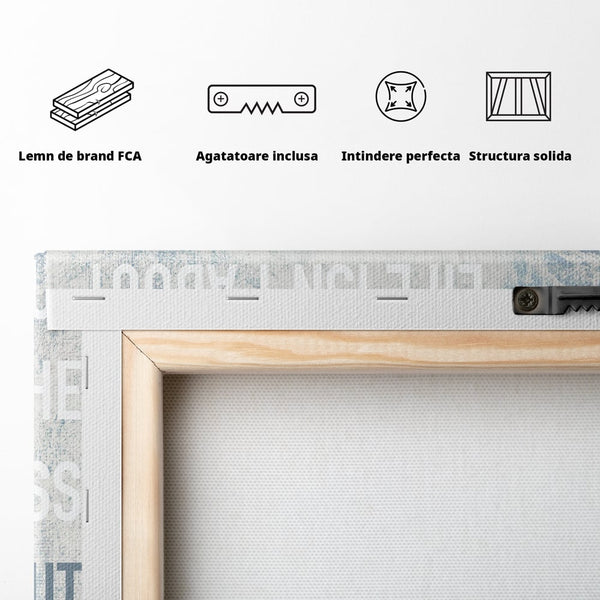 Tablou Canvas Premium LuxCanva® B1125, Dancing In The Rain , Culori, Dans, Ploaie, Living Room, Incurajare, Motivational, Birou, Culori Vibrante