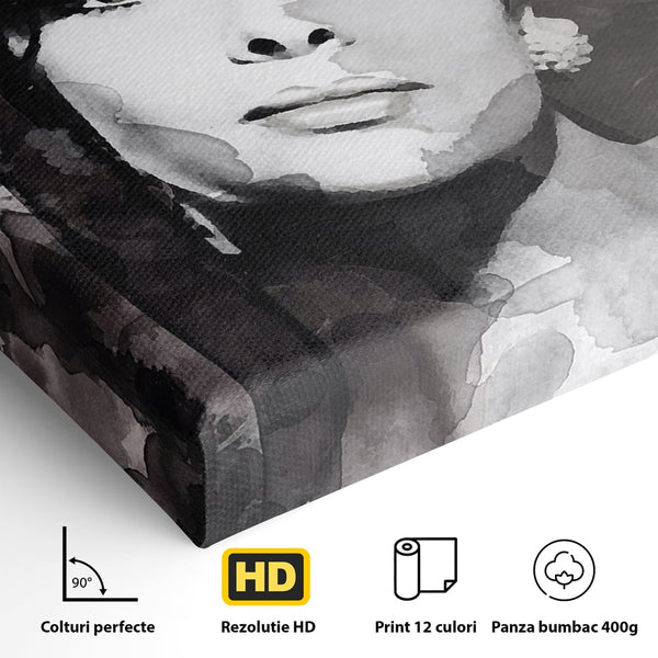Tablou Canvas Premium LuxCanva® B1134, Diva Sophia Loren , Femeie, Living, Actrita, Italia, Fashion Icon, Dormitor, Celebritate, Oscar