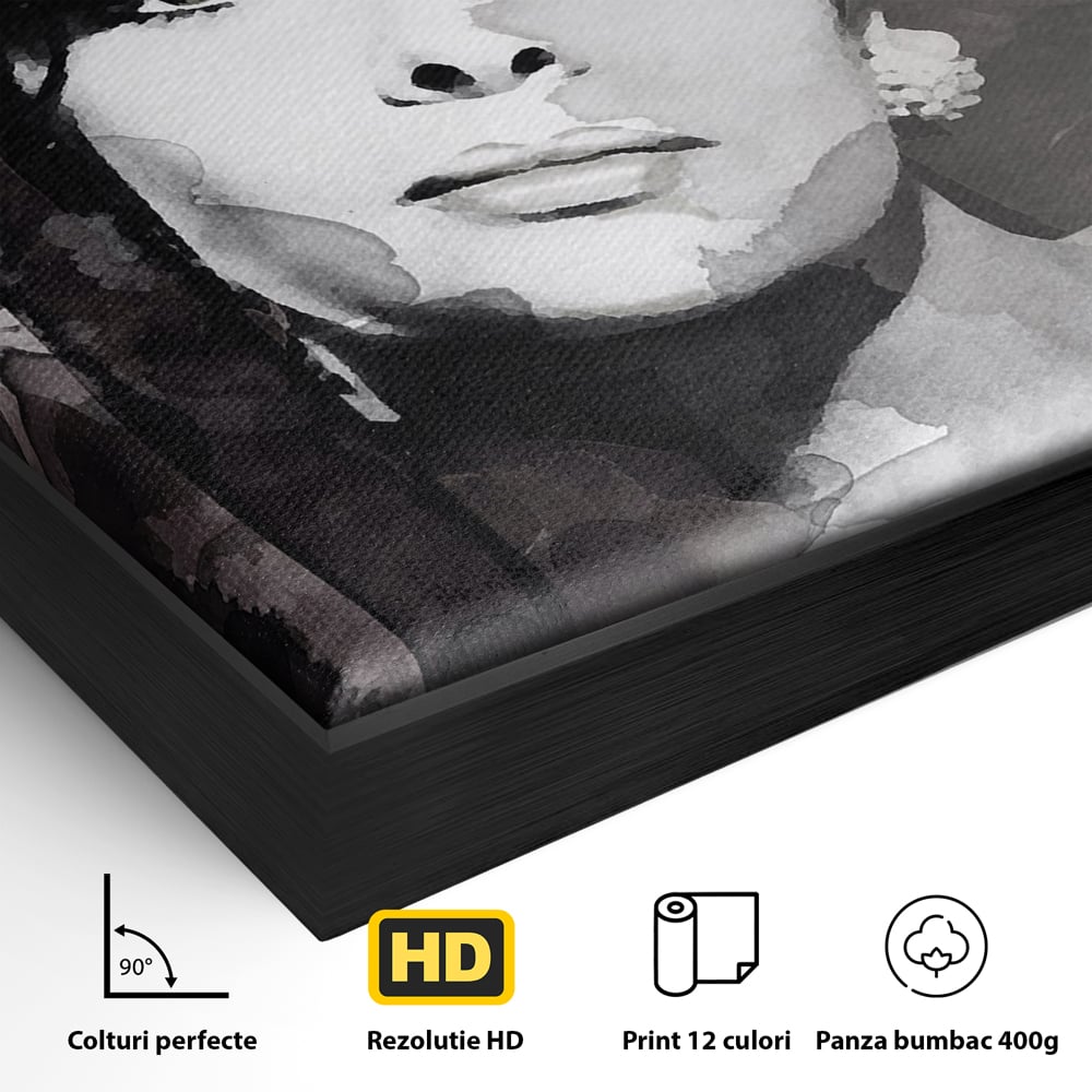 Tablou Canvas Premium LuxCanva® B1134, Diva Sophia Loren , Femeie, Living, Actrita, Italia, Fashion Icon, Dormitor, Celebritate, Oscar
