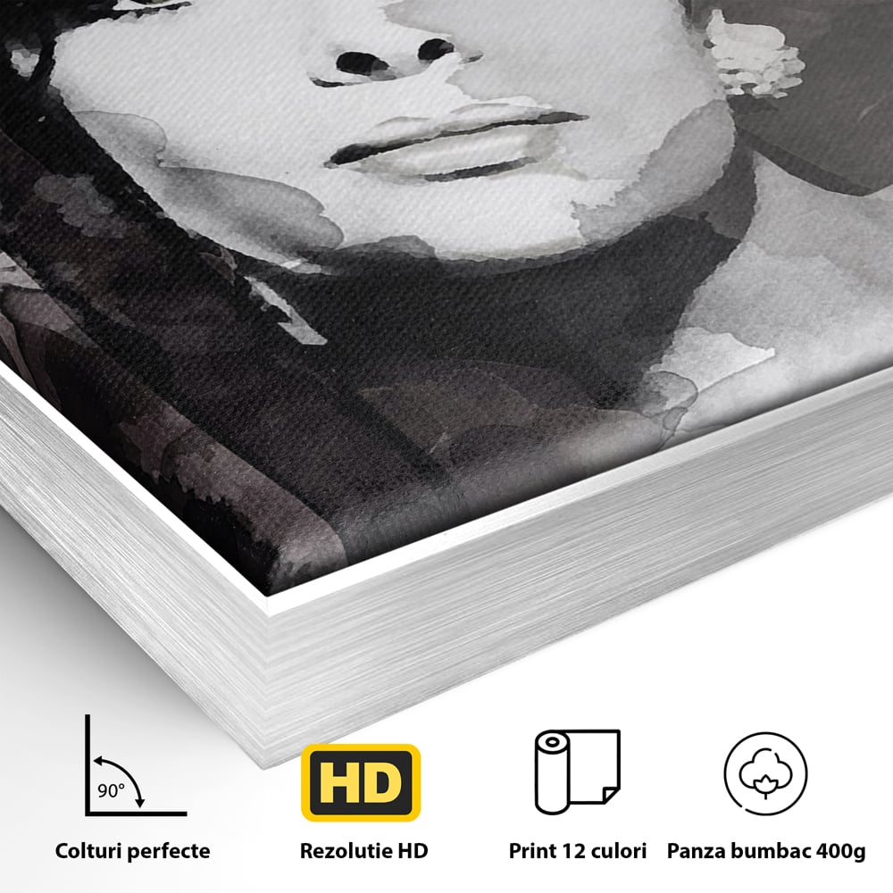 Tablou Canvas Premium LuxCanva® B1134, Diva Sophia Loren , Femeie, Living, Actrita, Italia, Fashion Icon, Dormitor, Celebritate, Oscar