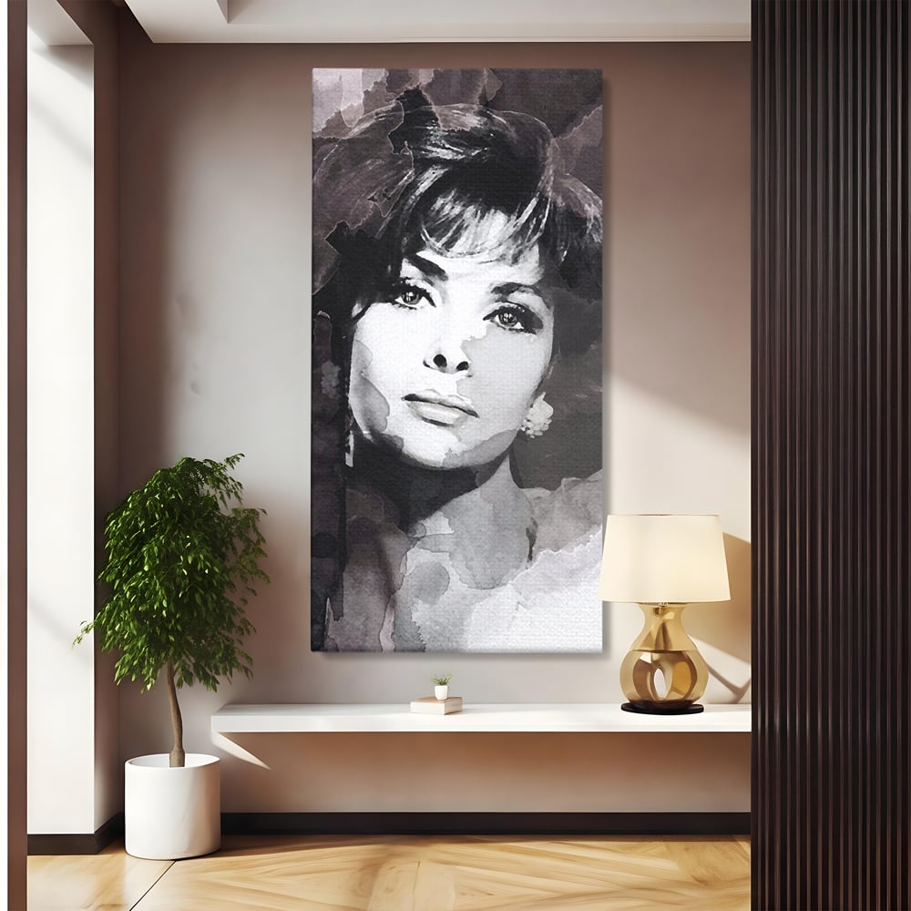 Tablou Canvas Premium LuxCanva® B1134, Diva Sophia Loren , Femeie, Living, Actrita, Italia, Fashion Icon, Dormitor, Celebritate, Oscar