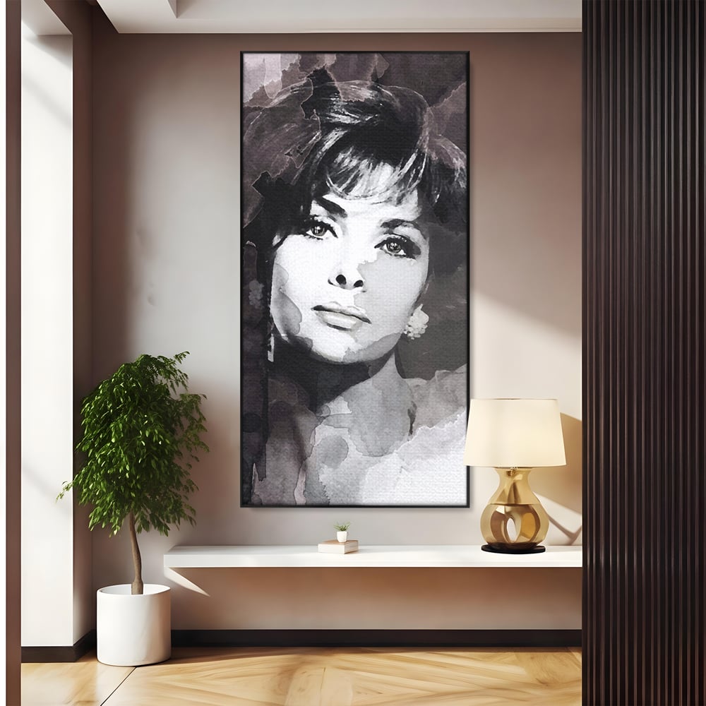 Tablou Canvas Premium LuxCanva® B1134, Diva Sophia Loren , Femeie, Living, Actrita, Italia, Fashion Icon, Dormitor, Celebritate, Oscar