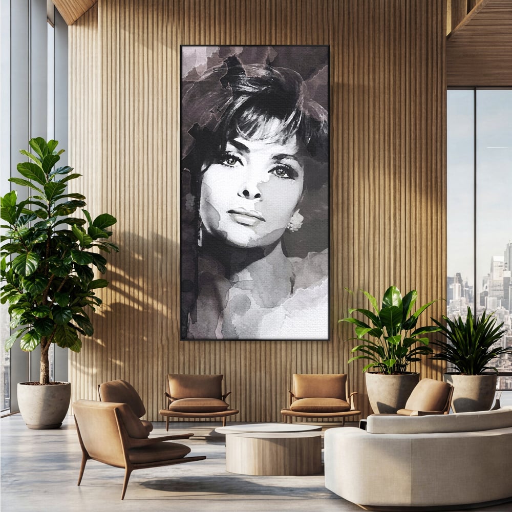 Tablou Canvas Premium LuxCanva® B1134, Diva Sophia Loren , Femeie, Living, Actrita, Italia, Fashion Icon, Dormitor, Celebritate, Oscar