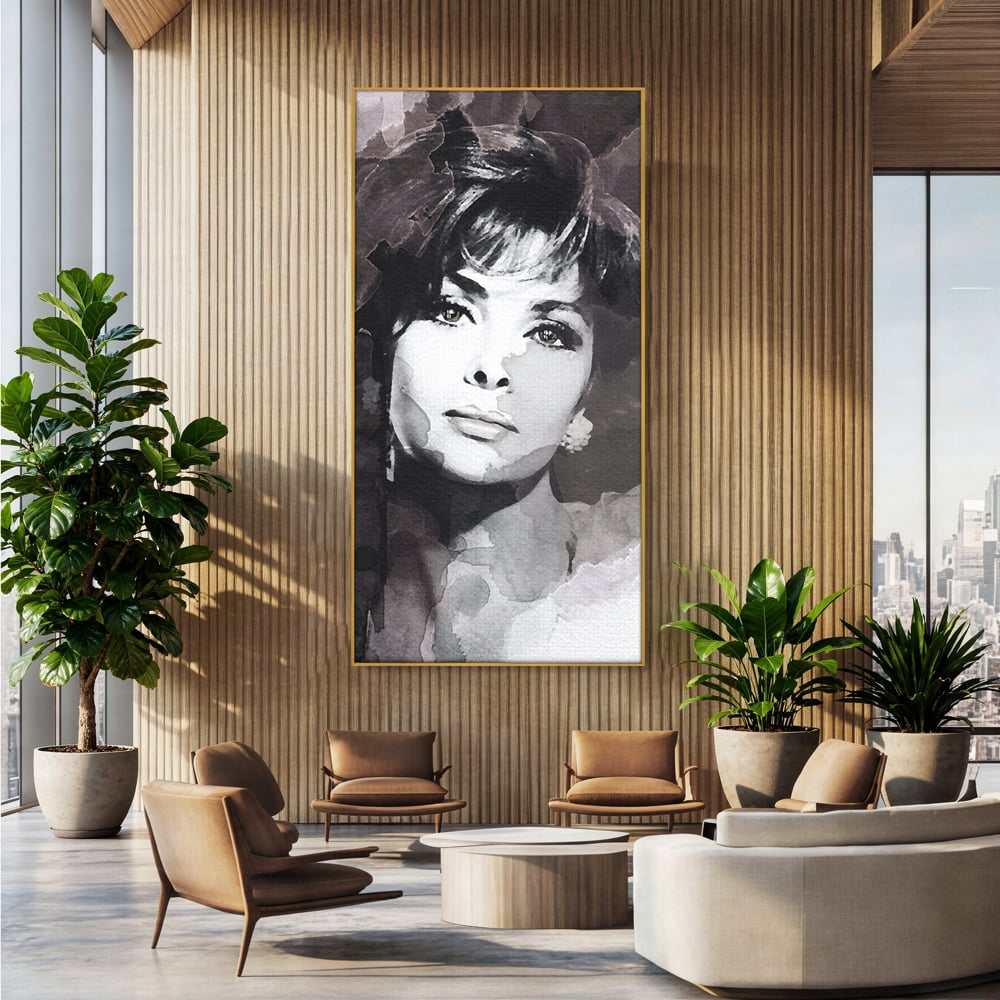 Tablou Canvas Premium LuxCanva® B1134, Diva Sophia Loren , Femeie, Living, Actrita, Italia, Fashion Icon, Dormitor, Celebritate, Oscar