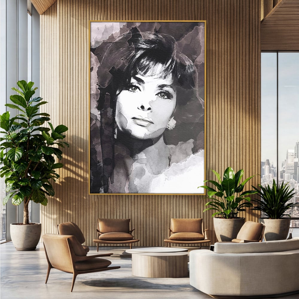Tablou Canvas Premium LuxCanva® B1134, Diva Sophia Loren , Femeie, Living, Actrita, Italia, Fashion Icon, Dormitor, Celebritate, Oscar