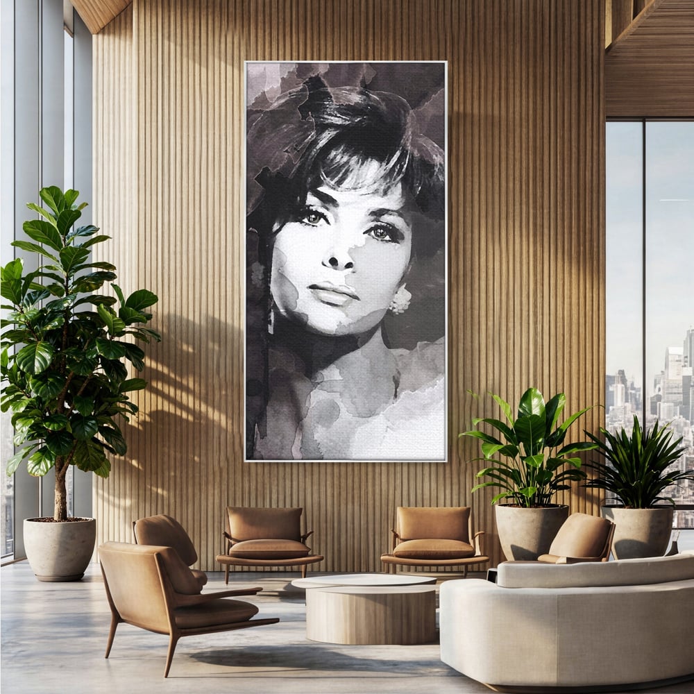 Tablou Canvas Premium LuxCanva® B1134, Diva Sophia Loren , Femeie, Living, Actrita, Italia, Fashion Icon, Dormitor, Celebritate, Oscar