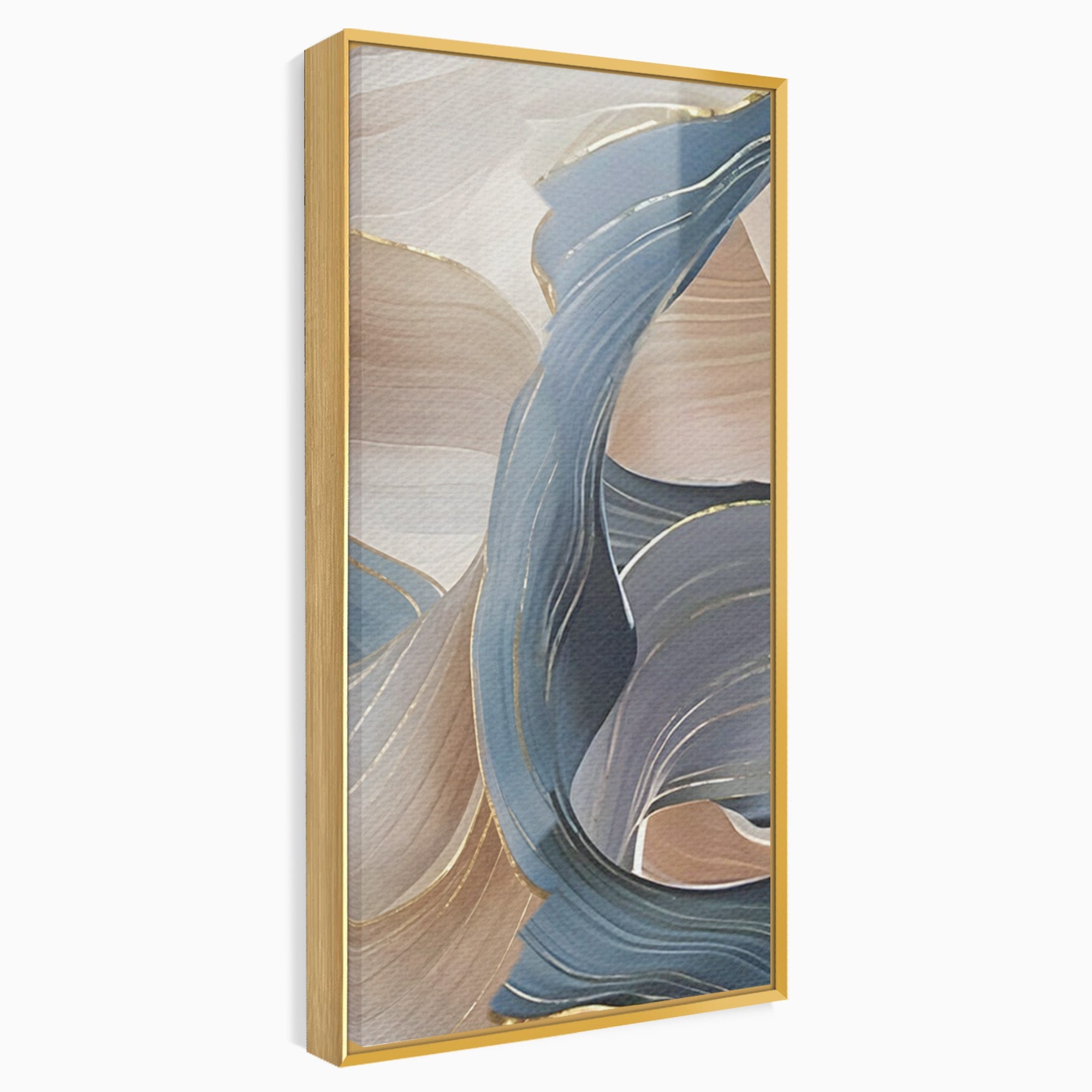 Set 2 Tablouri Canvas Premium LuxCanva® B2-1106, Pierdut In Pastel, Living, Abstract, Valuri, Culori Pastelate, Furtuna, Dormitor, Culori Vibrante