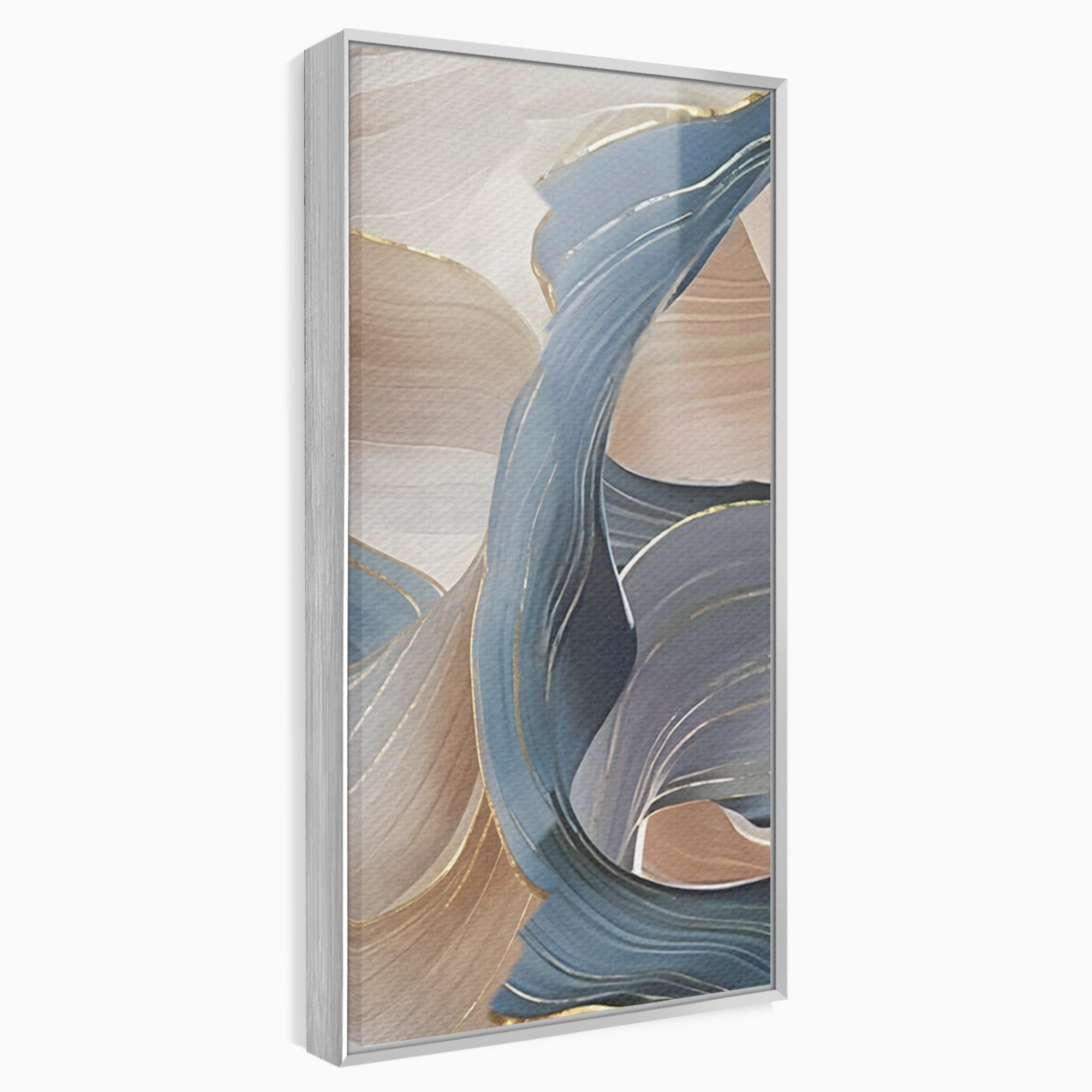 Set 2 Tablouri Canvas Premium LuxCanva® B2-1106, Pierdut In Pastel, Living, Abstract, Valuri, Culori Pastelate, Furtuna, Dormitor, Culori Vibrante