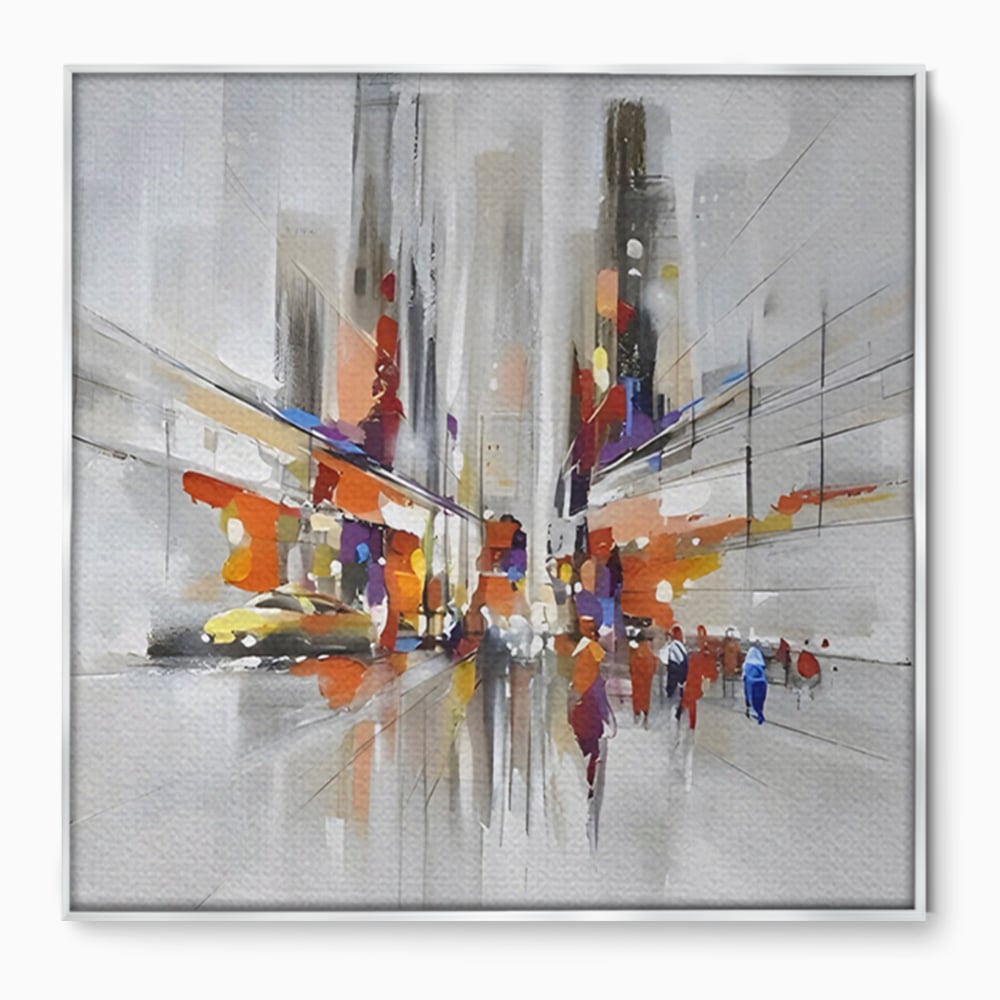 Tablou Canvas Premium LuxCanva® C1013, Abstract ,  Abstract, Culori, Living, Dormitor, Birou, Relaxare, Culori Vibrante