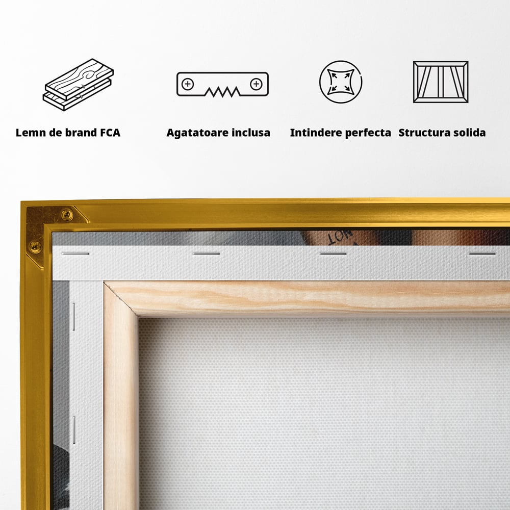 Tablou Canvas Premium LuxCanva® C1015, Pantofi Cu Toc Cui , Pantofi, Culori, Mesaj, Living, Dormitor, Birou, Relaxare, Culori Vibrante