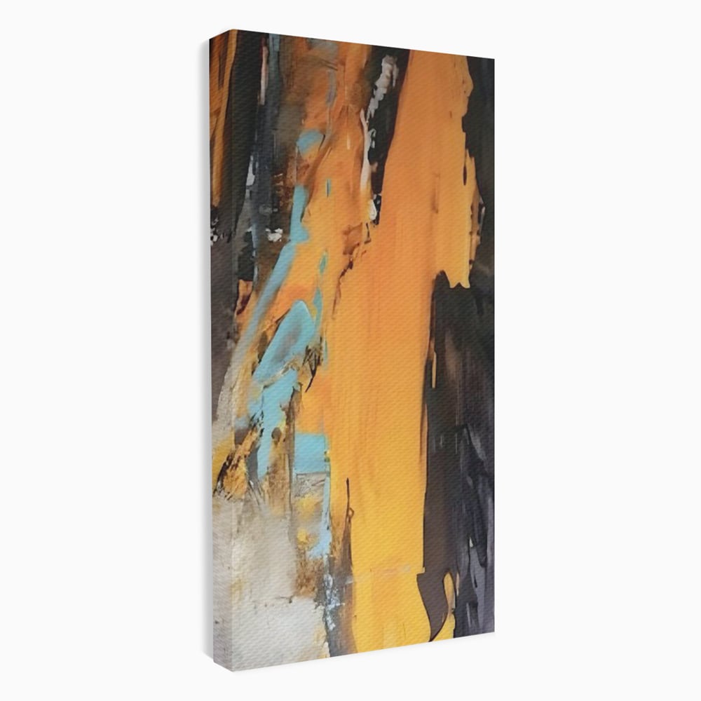 Tablou Canvas Premium LuxCanva® C1017, Culori Abstracte Pe Pinza , Culori, Living, Birou, Relaxare, Culori Vibrante