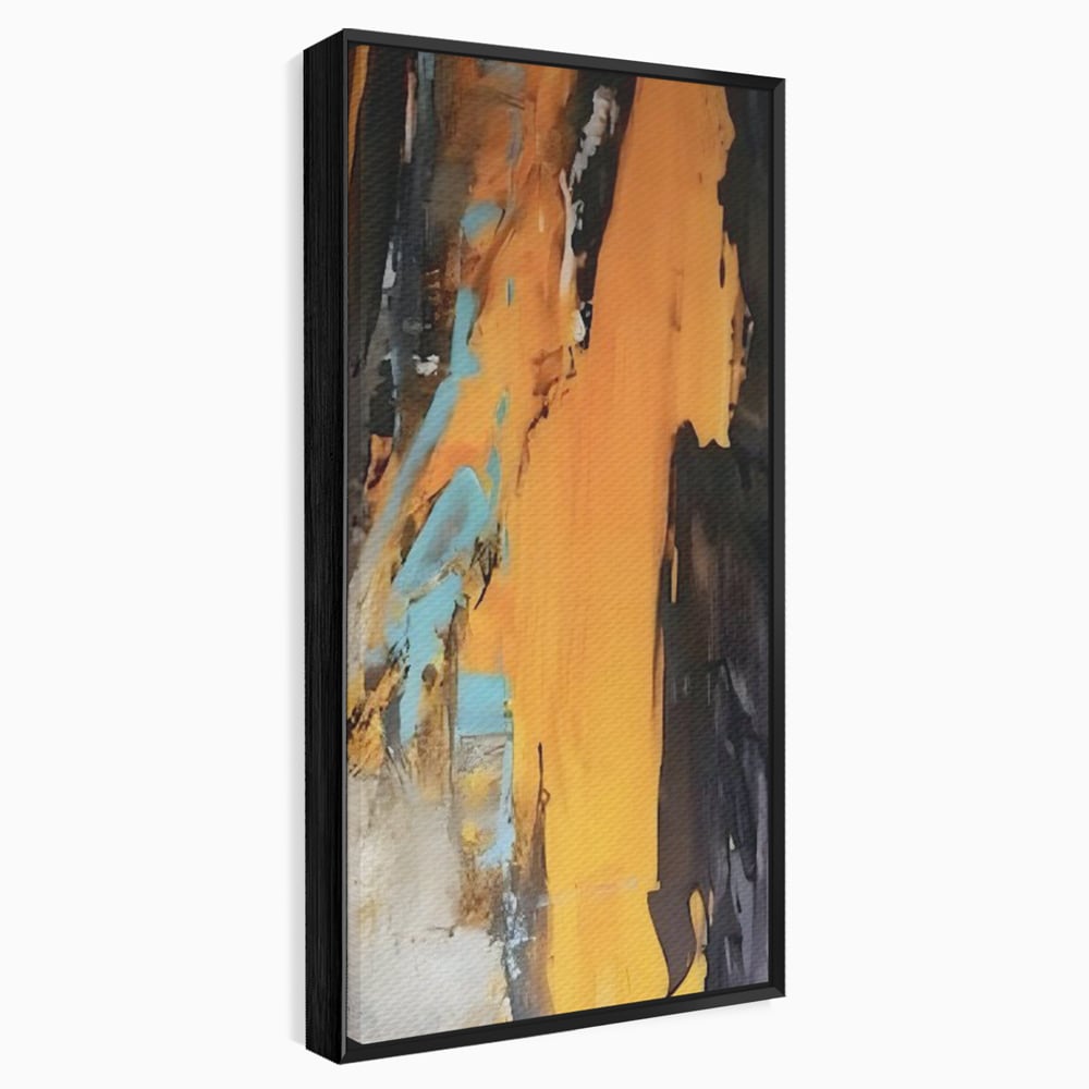 Tablou Canvas Premium LuxCanva® C1017, Culori Abstracte Pe Pinza , Culori, Living, Birou, Relaxare, Culori Vibrante