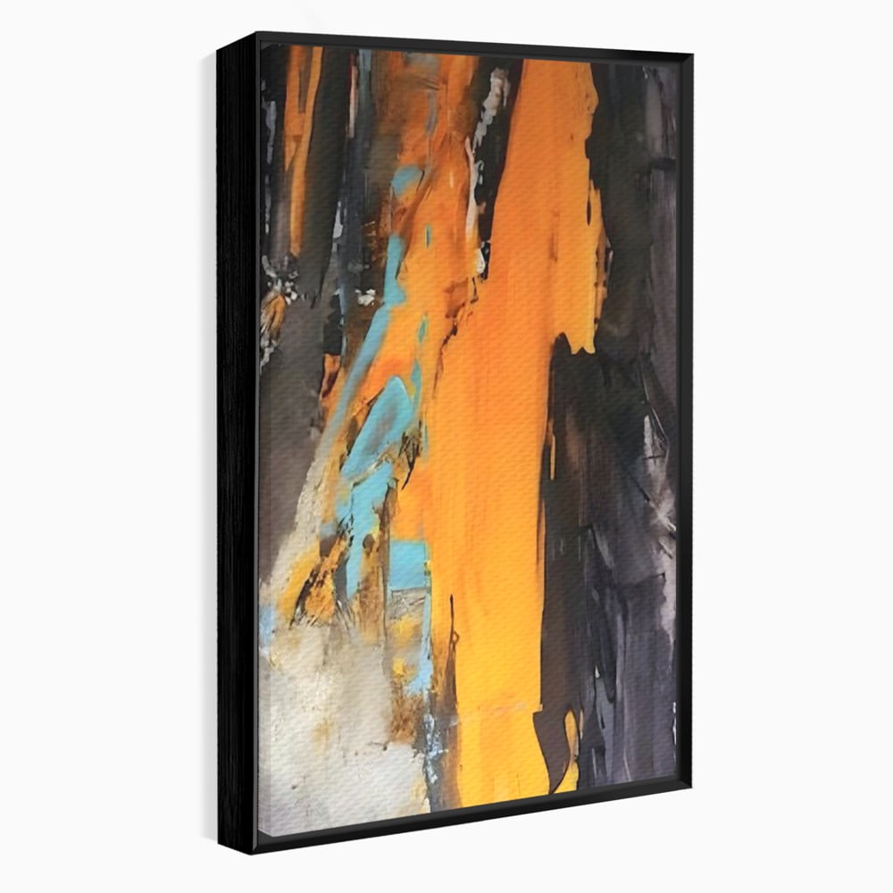 Tablou Canvas Premium LuxCanva® C1017, Culori Abstracte Pe Pinza , Culori, Living, Birou, Relaxare, Culori Vibrante