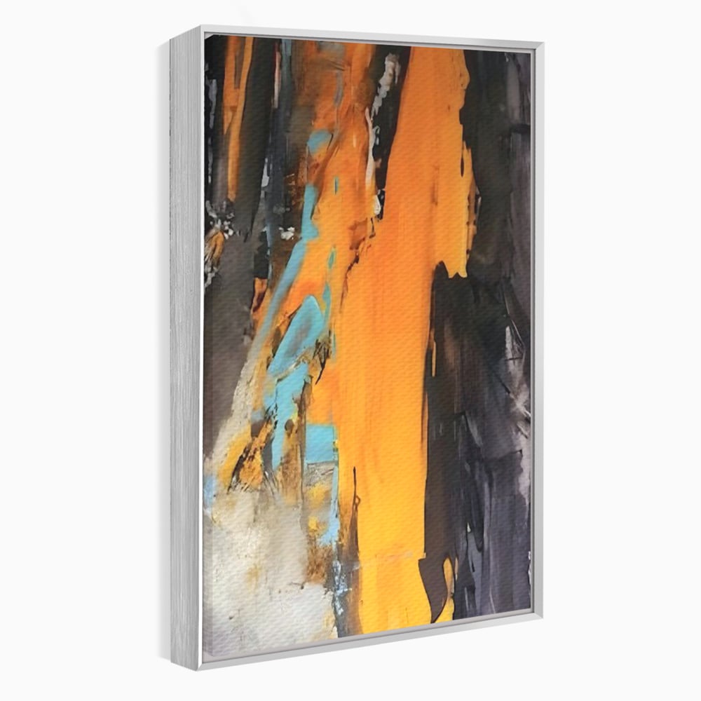 Tablou Canvas Premium LuxCanva® C1017, Culori Abstracte Pe Pinza , Culori, Living, Birou, Relaxare, Culori Vibrante