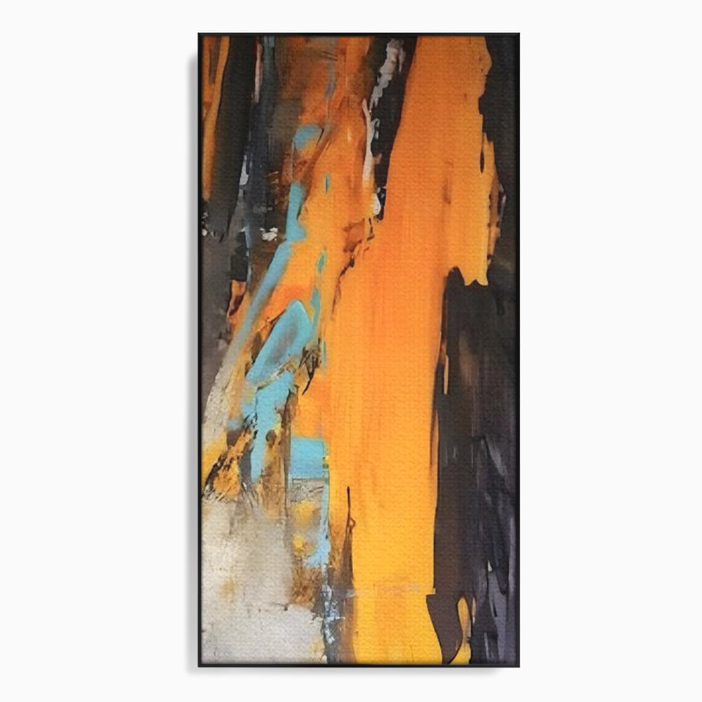 Tablou Canvas Premium LuxCanva® C1017, Culori Abstracte Pe Pinza , Culori, Living, Birou, Relaxare, Culori Vibrante