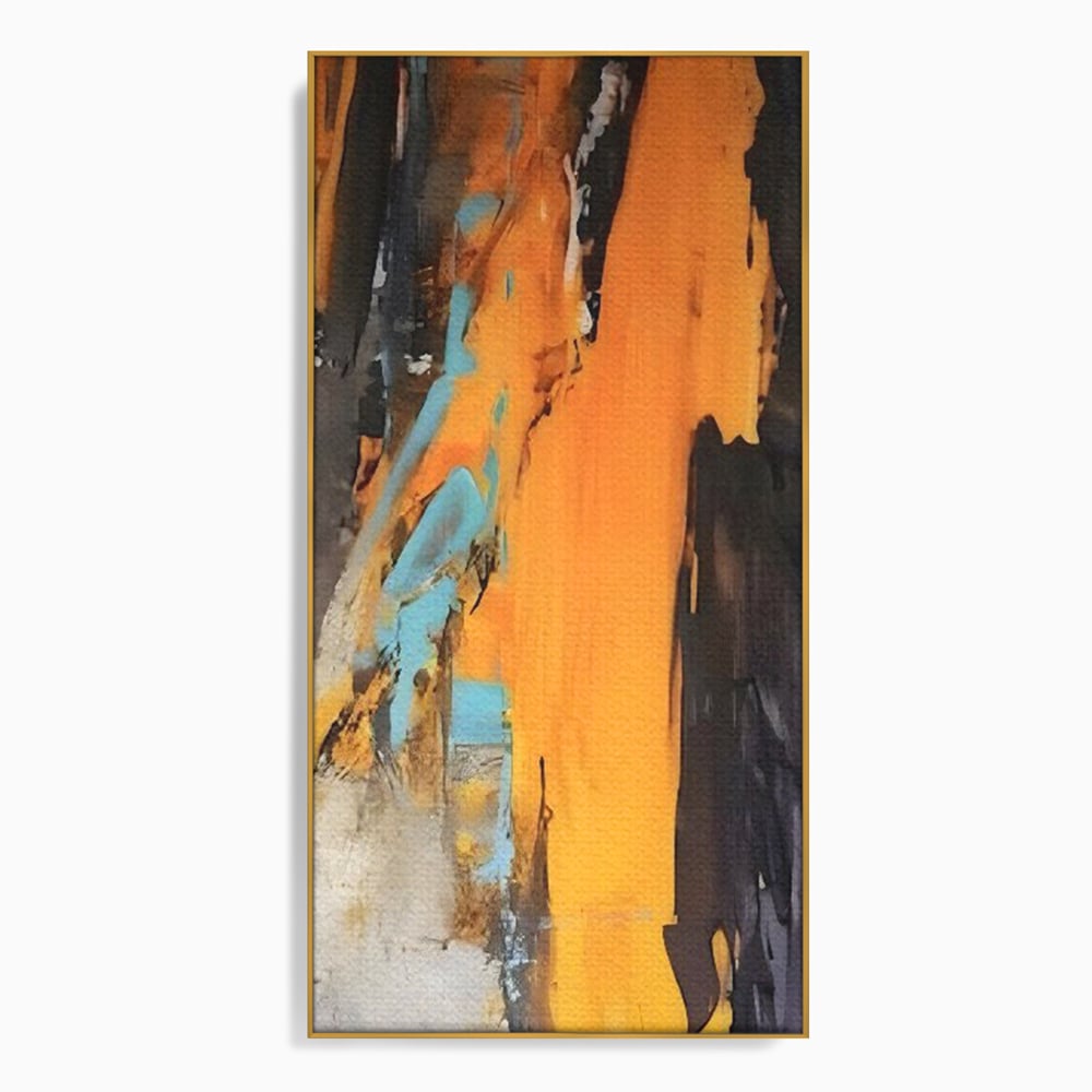 Tablou Canvas Premium LuxCanva® C1017, Culori Abstracte Pe Pinza , Culori, Living, Birou, Relaxare, Culori Vibrante