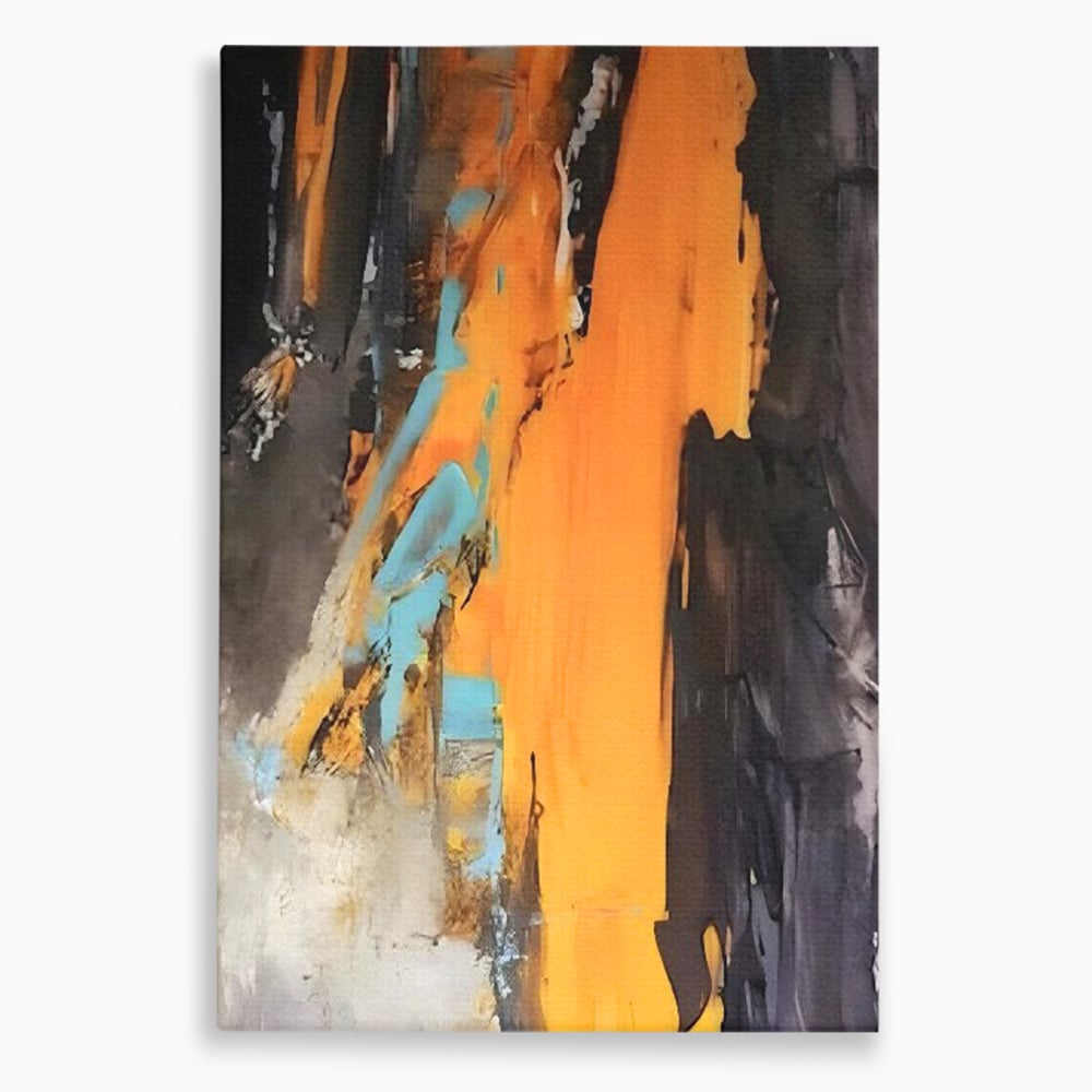 Tablou Canvas Premium LuxCanva® C1017, Culori Abstracte Pe Pinza , Culori, Living, Birou, Relaxare, Culori Vibrante
