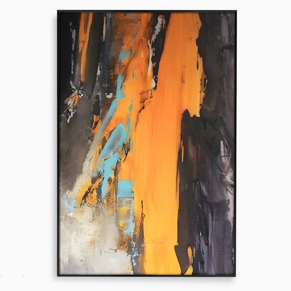 Tablou Canvas Premium LuxCanva® C1017, Culori Abstracte Pe Pinza , Culori, Living, Birou, Relaxare, Culori Vibrante